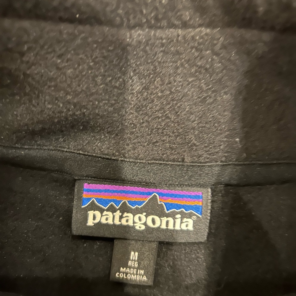 Patagonia Classic Black Fleece Jacket